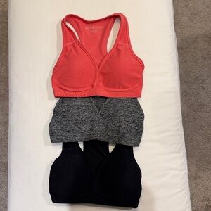 Set of 3 Beyond Yoga Racerback Sports Bras